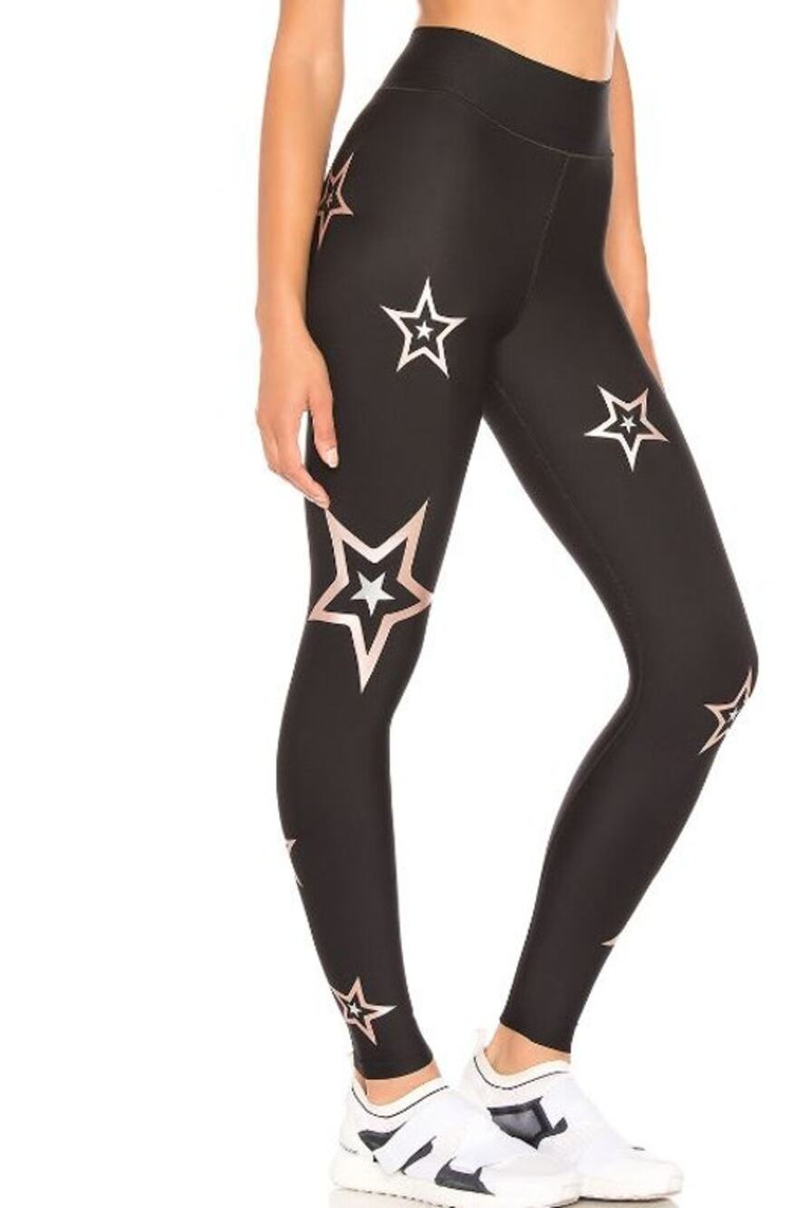 Ultracor Duochrome Pop Star Ultra High Leggings Nero Brushed Rose Metallic M